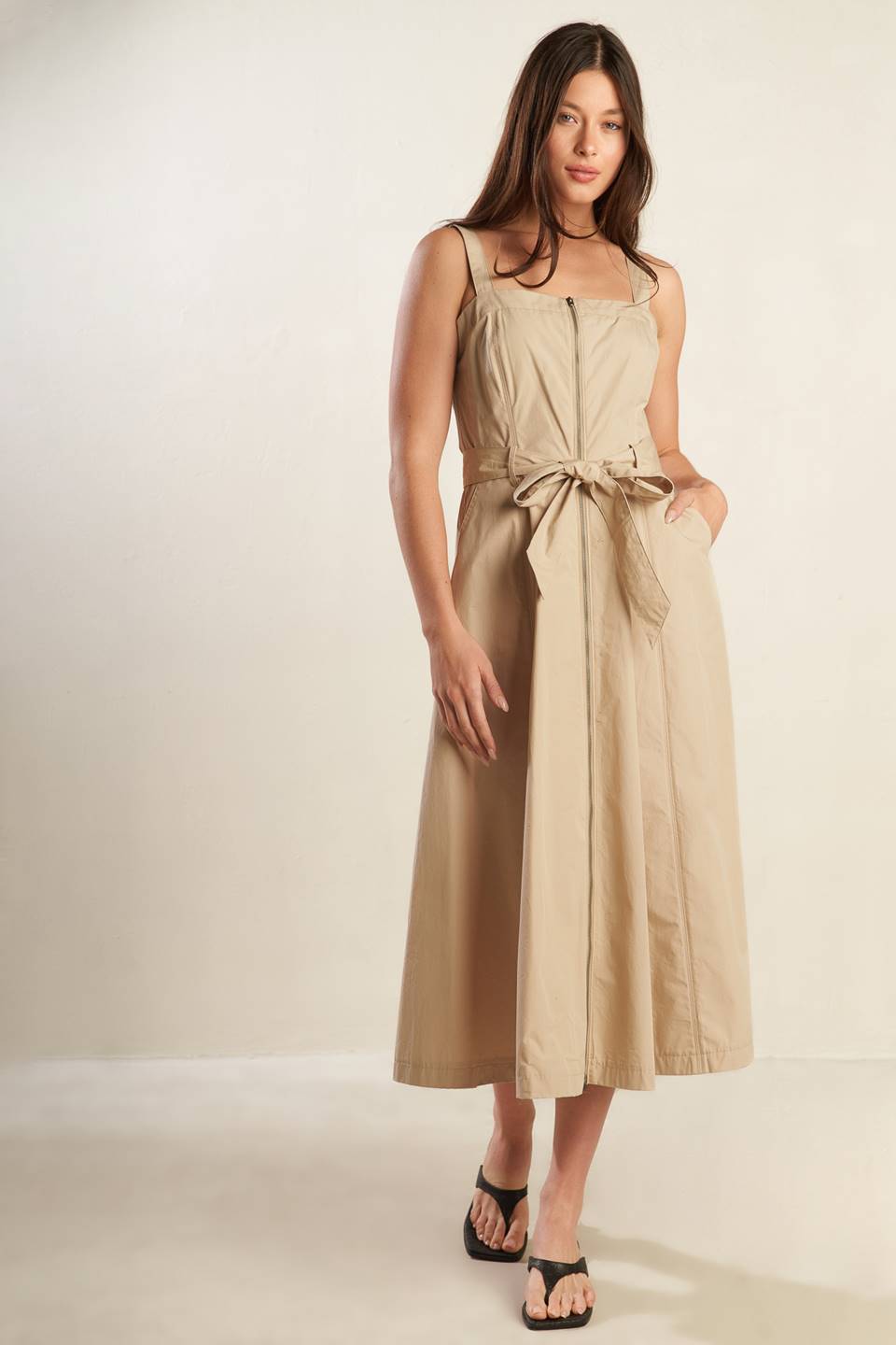 MARGOT DREAM WOVEN MIDI DRESS Flying Tomato